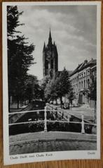 Delft - Oude Delft met Oude Kerk, 1940 tot 1960, Zuid-Holland, Ongelopen, Ophalen of Verzenden