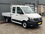 Volkswagen Crafter 35 2.0 TDI DC Open laadbak Airco Cruise c, Auto's, Bestelauto's, Gebruikt, 4 cilinders, Volkswagen, Wit