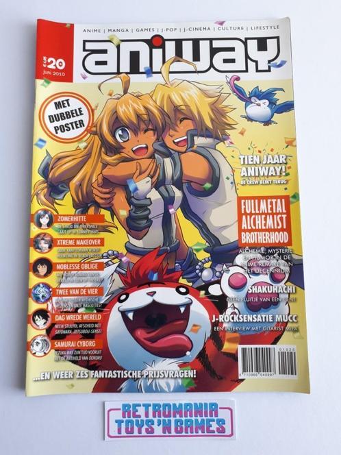 tijdschrift anime - aniway volume 2 nummer 20 (met poster), Verzamelen, Tijdschriften, Kranten en Knipsels, Knipsel(s), Verzenden