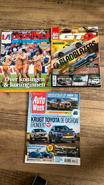 3 tijdschriften beschikbaar voor biedingen