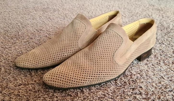 Pakerson heren instappers maat 44,5, Kleding | Heren, Schoenen, Zo goed als nieuw, Loafers, Ophalen of Verzenden