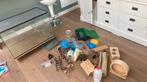 Klein knaagdieren hok gerbilarium incl. Toebehoren, Hamster, Zo goed als nieuw, Hok, 75 tot 110 cm