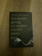 Zijn we slim genoeg? - Frans de Waal, Boeken, Ophalen of Verzenden, Zo goed als nieuw, Overige onderwerpen