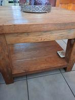 Teakhouten Salon Tafel - 70x70 cm, Ophalen