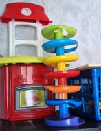 Keukentje met etenswaren en skippybal en knikkerbaan, Kinderen en Baby's, Speelgoed | Speelkeukens, Ophalen, Gebruikt, Kunststof