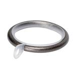 Gordijnring antraciet 20 mm inlage + clip gordijn ring ringe, Nieuw, Ophalen of Verzenden