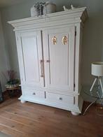 Eiken white-wash buffetkast, Huis en Inrichting, Ophalen, Zo goed als nieuw, 25 tot 50 cm