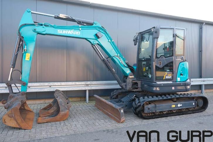 Sunward SWE 60 UF | 2022 | 535h | A/C (bj 2022), Zakelijke goederen, Machines en Bouw | Kranen en Graafmachines, Graafmachine