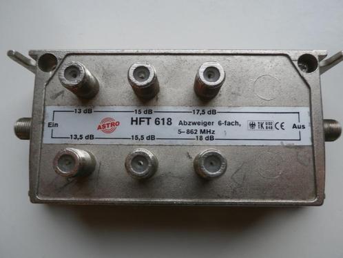 Astro hft 618 6-fach abzweiger - aftak element / splitter +, Audio, Tv en Foto, Overige Audio, Tv en Foto, Gebruikt, Ophalen of Verzenden