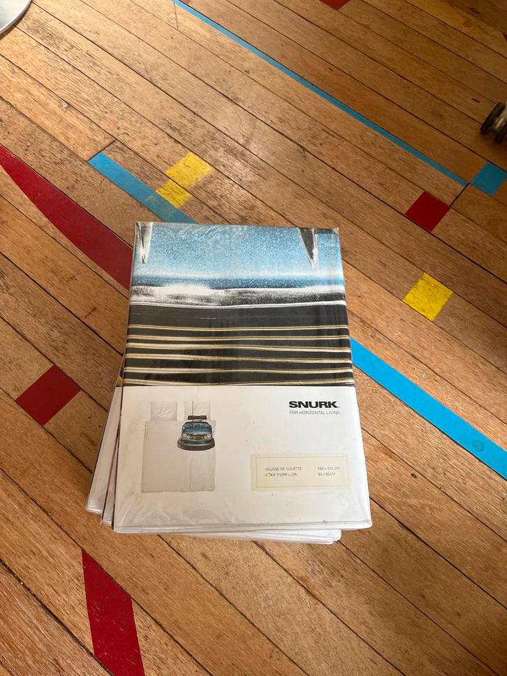 Snurk Dekbedovertrek - botsauto Design bumpercar, Huis en Inrichting, Slaapkamer | Beddengoed, Nieuw, Dekbedovertrek, Tweepersoons