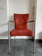 6x Bert Plantagie Eetkamerstoelen of vergaderstoel, Huis en Inrichting, Stoelen, Ophalen, Leer, Zo goed als nieuw, Modern