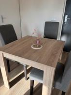 Tafel 80x80, Huis en Inrichting, Tafels | Eettafels, Ophalen, 50 tot 100 cm, Vierkant, 50 tot 100 cm