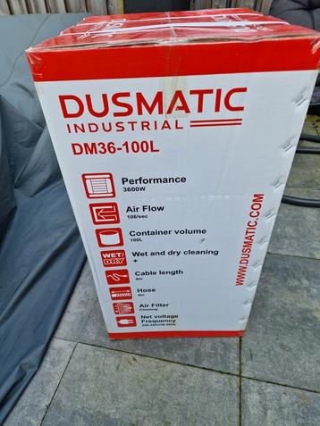 Dushmatic industrial stofzuiger beschikbaar voor biedingen