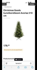 Christmas Goods kunstkerstboom 210 cm, Diversen, Kerst, Ophalen of Verzenden, Gebruikt