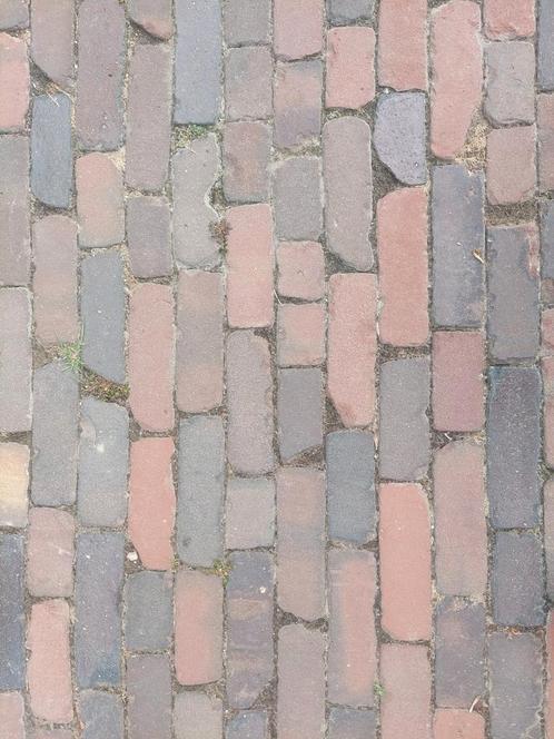 Gebakken klinkers  14m2 restpartij, Tuin en Terras, Tegels en Klinkers, Gebruikt, Klinkers, Beton, 10 m² of meer, Ophalen