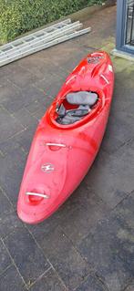 Wavesport Habitat 80 Kajak met peddel en spatzeil, Ophalen, Gebruikt, Eén persoon, Kajak