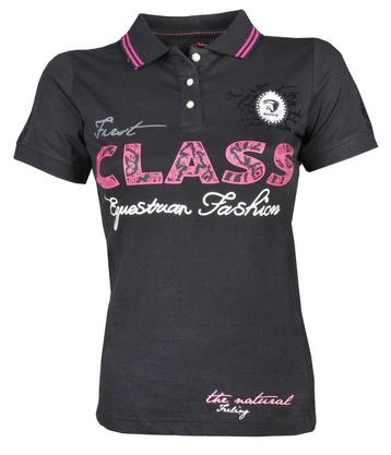 Black, zwart/roze Horka Allegro polo maat M beschikbaar voor biedingen