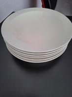 Diepe grote borden Bijenkorf Collection 6 stuks izgs, Ophalen of Verzenden, Zo goed als nieuw, Bord(en), Effen