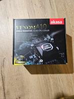 Nieuw Akasa VenomA10 single radiator cpu cooler, Computers en Software, Computerkoelers, Ophalen of Verzenden, Nieuw