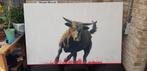 Stier, Bull, schilderij, Ophalen