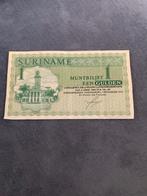 Bankbiljet 1 Surinaamse gulden 1974, Ophalen, Zuid-Amerika, Los biljet