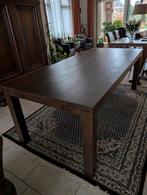 Massief eiken tafel 200 x 100, Huis en Inrichting, Tafels | Eettafels, Ophalen, 100 tot 150 cm, 200 cm of meer, Zo goed als nieuw