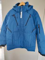 Nieuwe warme herenjas maat 4XL, Ophalen, Nieuw, Overige maten, Blauw