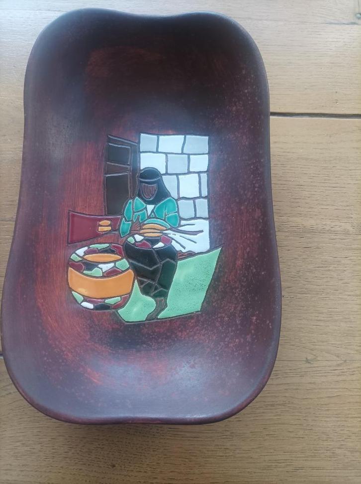 Unieke Keramische schaal, Antiek en Kunst, Kunst | Overige Kunst, Ophalen