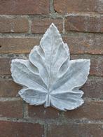 Blad wanddecoratie betonnen beeld tuinbeeld beton, Tuin en Terras, Ophalen of Verzenden, Nieuw