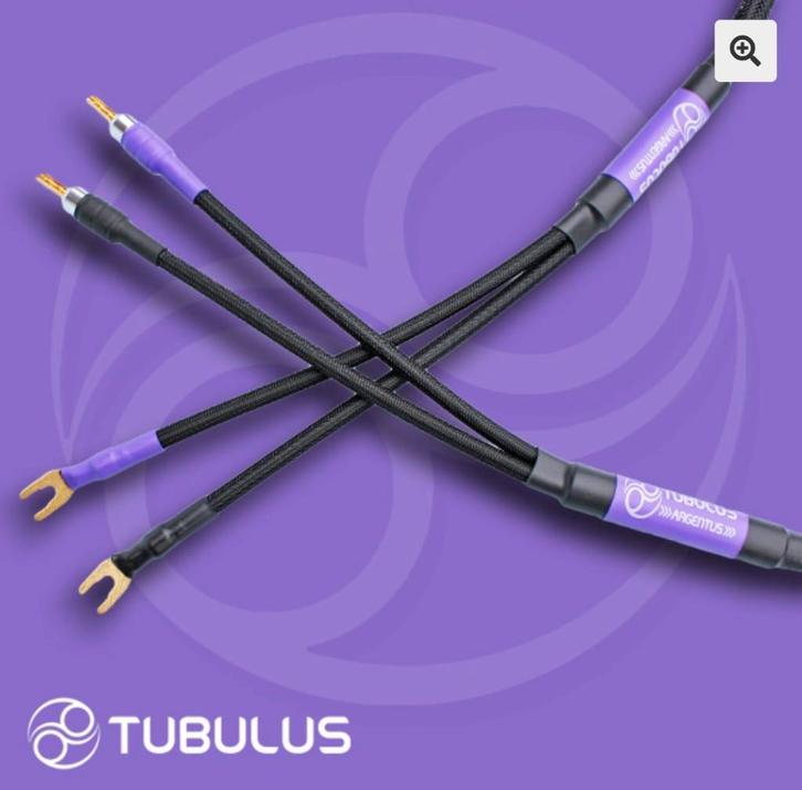 Tubulus Argentus Bass V3 Luidsprekerkabels, Audio, Tv en Foto, Audiokabels en Televisiekabels, Zo goed als nieuw, Luidsprekerkabel