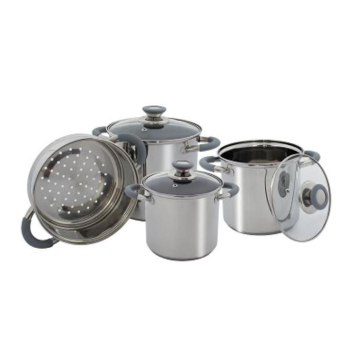 Kampeer Pannenset Kingston, Caravans en Kamperen, Kampeeraccessoires, Nieuw, Ophalen of Verzenden