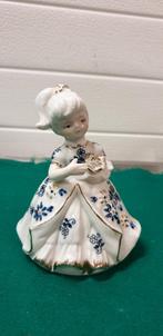 -	Beeld meisje porselein vintage, Verzamelen, Beelden en Beeldjes, Ophalen of Verzenden