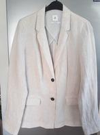 NIEUW Bonita linnen colbert jasje zand/ecru maat 40, Maat 38/40 (M), Beige, Nieuw, Bonita