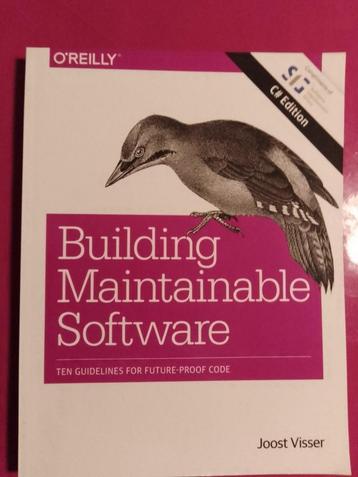 Building Maintainable Software beschikbaar voor biedingen