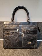 Bellini Deluxe vintage handtas, Sieraden, Tassen en Uiterlijk, Ophalen of Verzenden, Zo goed als nieuw, Zwart, Handtas