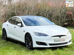 Tesla Model S 70D Base/Pano/Autopilot/Leer, Auto's, Automaat, Lichtsensor, Gebruikt, Zwart