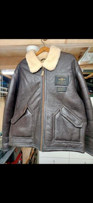 Leren Bomberjack - Klassieke Stijl beschikbaar voor biedingen