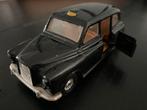 Vintage Londense Taxi Speelgoedauto Zwart Metaal Openende De, Ophalen
