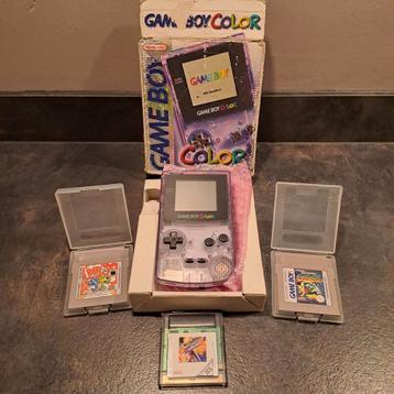 Nintendo Game Boy Color boxed + top games beschikbaar voor biedingen
