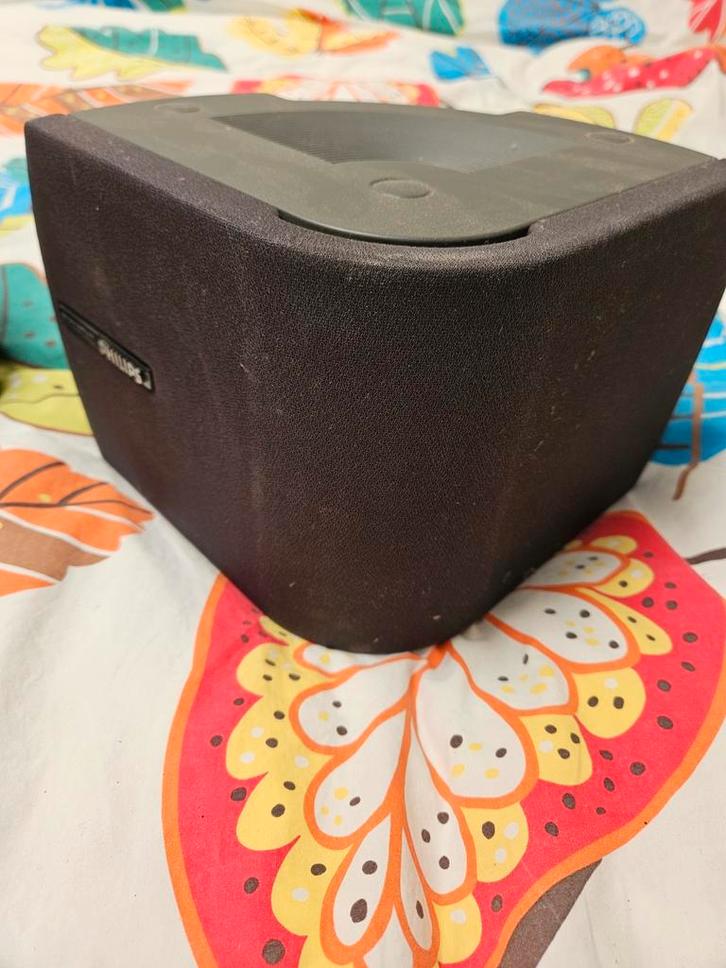 Philips FB 603 Speakers met Beugels, Audio, Tv en Foto, Luidsprekers, Gebruikt, Front, Rear of Stereo speakers, 60 tot 120 watt