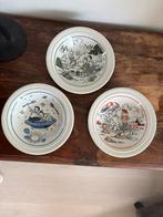 Suske en Wiske Borden 1989 - Set van 3, Huis en Inrichting, Keuken | Servies, Ophalen, Zo goed als nieuw, Bord(en), Overige stijlen