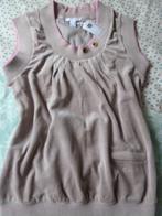 Cavalli, Nikki fluwelen top, nude roze, brede boorden, nieuw, Kleding | Dames, Maat 38/40 (M), Verzenden, Nieuw, Zonder mouw