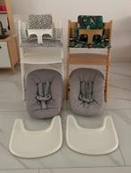 ALS NIEUW STOKKE & Newborn 2 STANDEN / Witte & Beuken, Ophalen of Verzenden, Zo goed als nieuw, Meegroeistoel, Stoelverkleiner