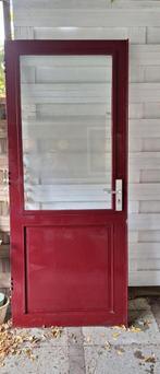 Merbau deur (geschilderd), Ophalen, Zo goed als nieuw, Buitendeur, 200 tot 215 cm