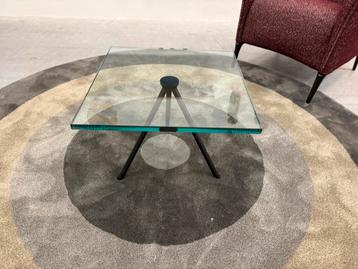 Nieuw Beek Maupertuus Salontafel Glas Vierkant Tafel zwart beschikbaar voor biedingen