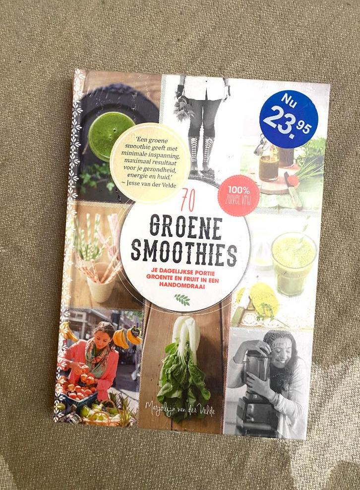 70 groene smoothies | Marjolijn van der Velde kookboek, Boeken, Kookboeken, Nieuw, Ophalen of Verzenden
