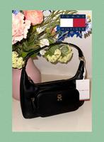 Schoudertas (Tommy Hilfiger), Sieraden, Tassen en Uiterlijk, Tassen | Schoudertassen, Ophalen of Verzenden, Nieuw, Zwart, Overige merken