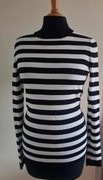 Nikkie.  Marine blauw/wit gestreepte trui maat 38, Maat 38/40 (M), Blauw, Ophalen of Verzenden, Zo goed als nieuw