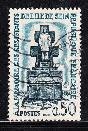 3062 - Frankrijk michel 1391 gestempeld , Oorlogsmonument Il beschikbaar voor biedingen