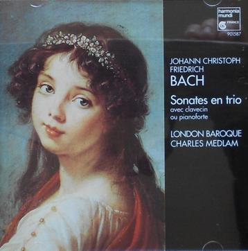BACH JCF Sonates en trio CD LONDON BAROQUE HM beschikbaar voor biedingen
